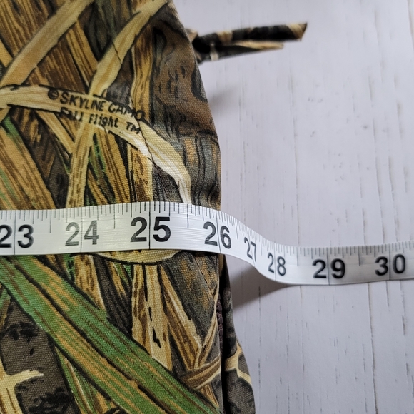 Mount'n Prarie Skyline Camo Fall Fight Duck Camo Hunting Overall Bibs Men's XL - Picture 13 of 16